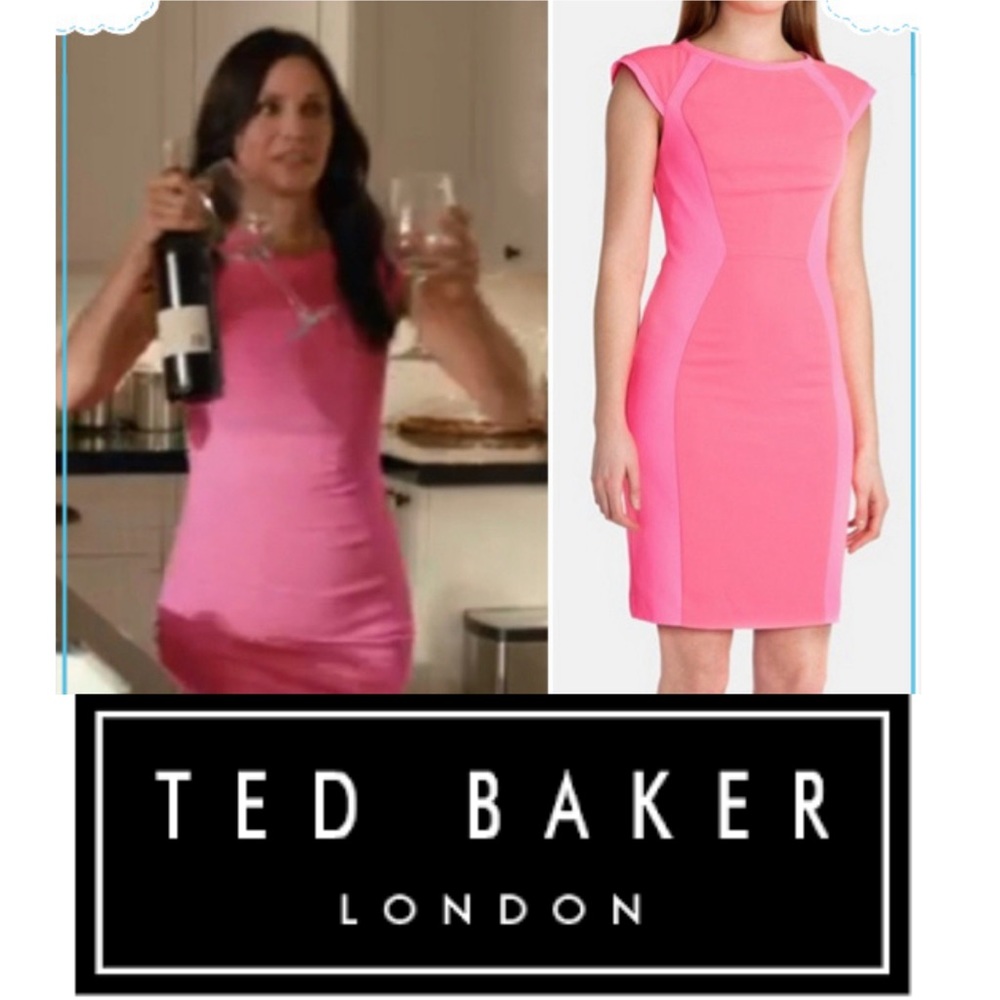 NWOT Ted Baker London JINEEN Panel Sheath Dress